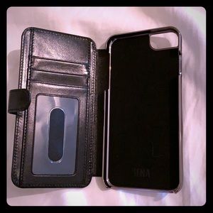 Black Wallet Phone Holder